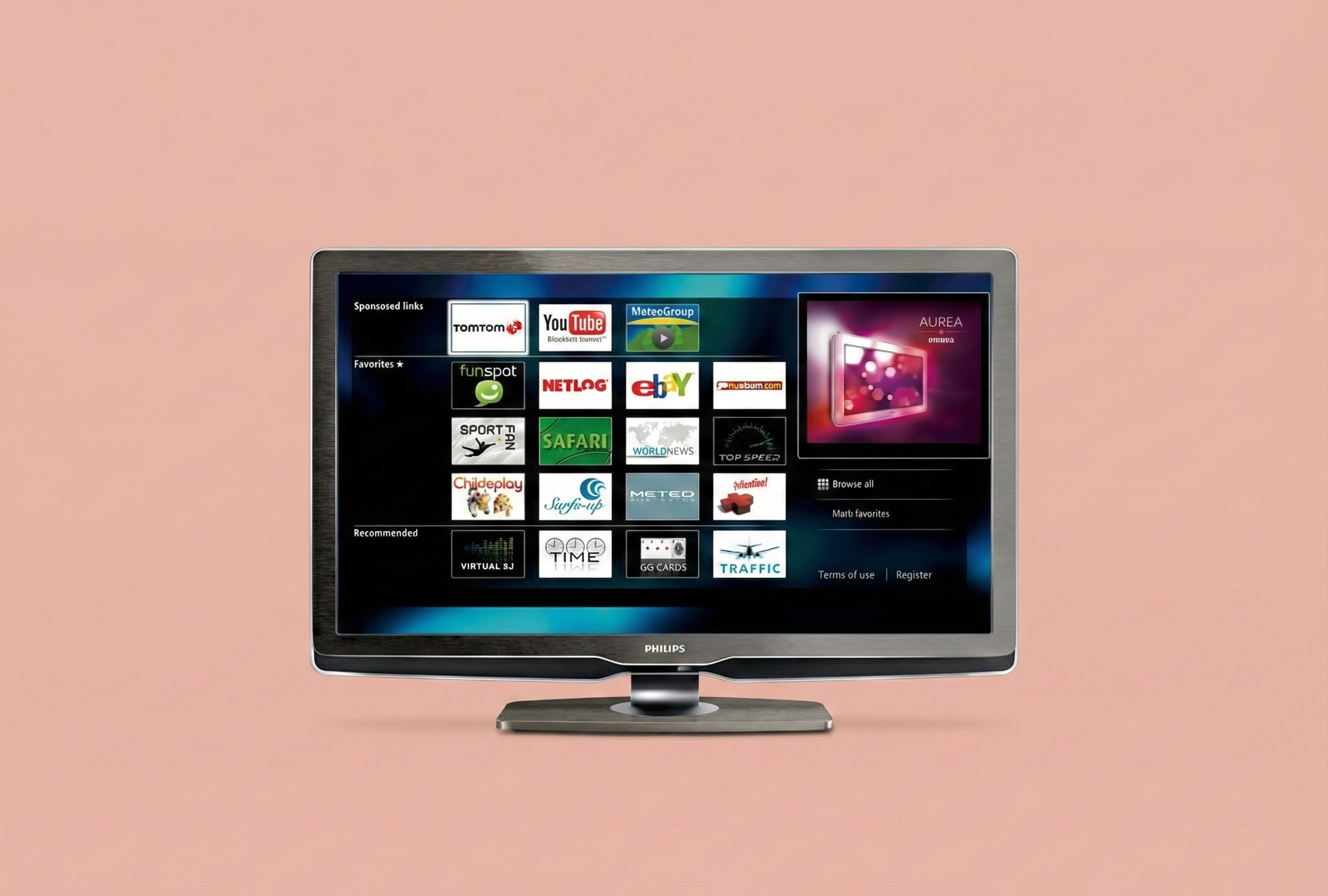 Philips 21:9 LCD-Fernseher